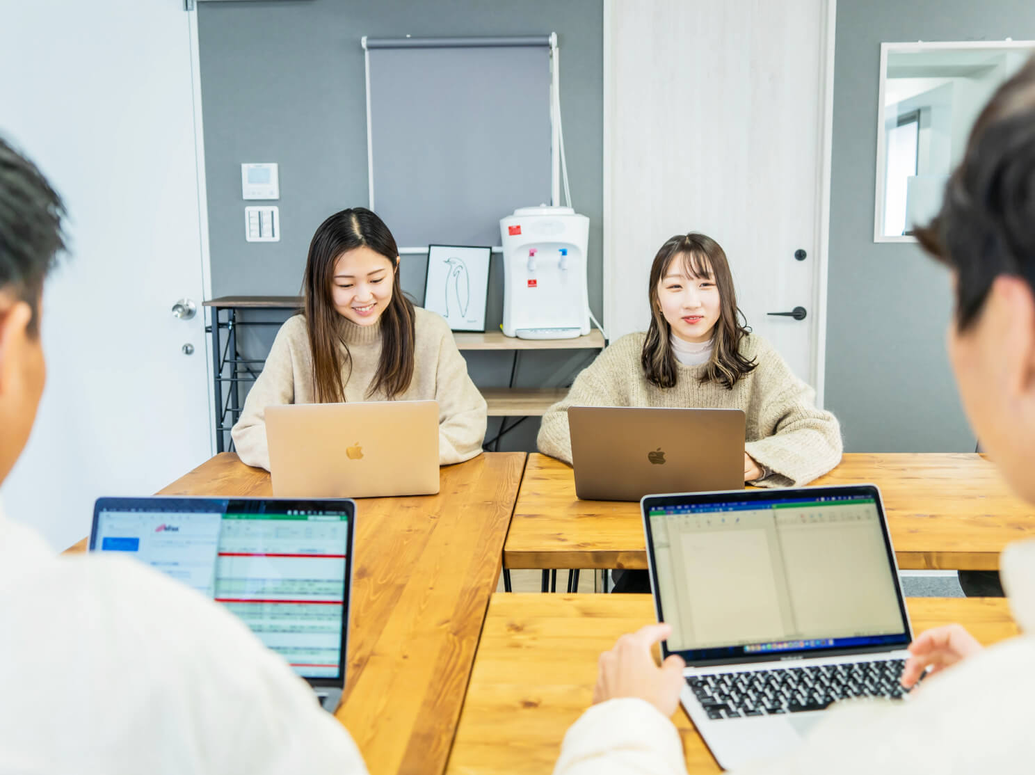 平均年齢が若く、親しみやすい